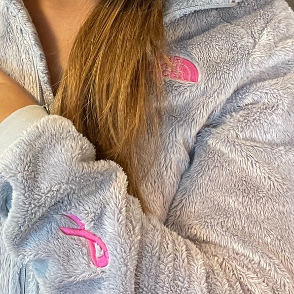 North Face Osito jacket gray // fleece - Picture 5 of 7